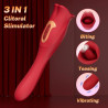 MyPlayToys Stimulateur Anulingus avec Gode Lips Tongue 10 x 3.4cm